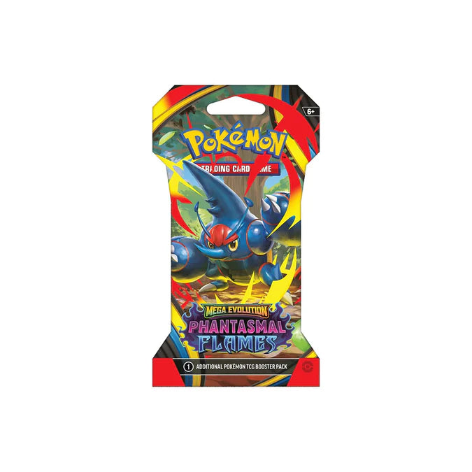 POKÉMON SLEEVED BOOSTER MEGAEVOLUTION: PHANTASMAL FLAMES