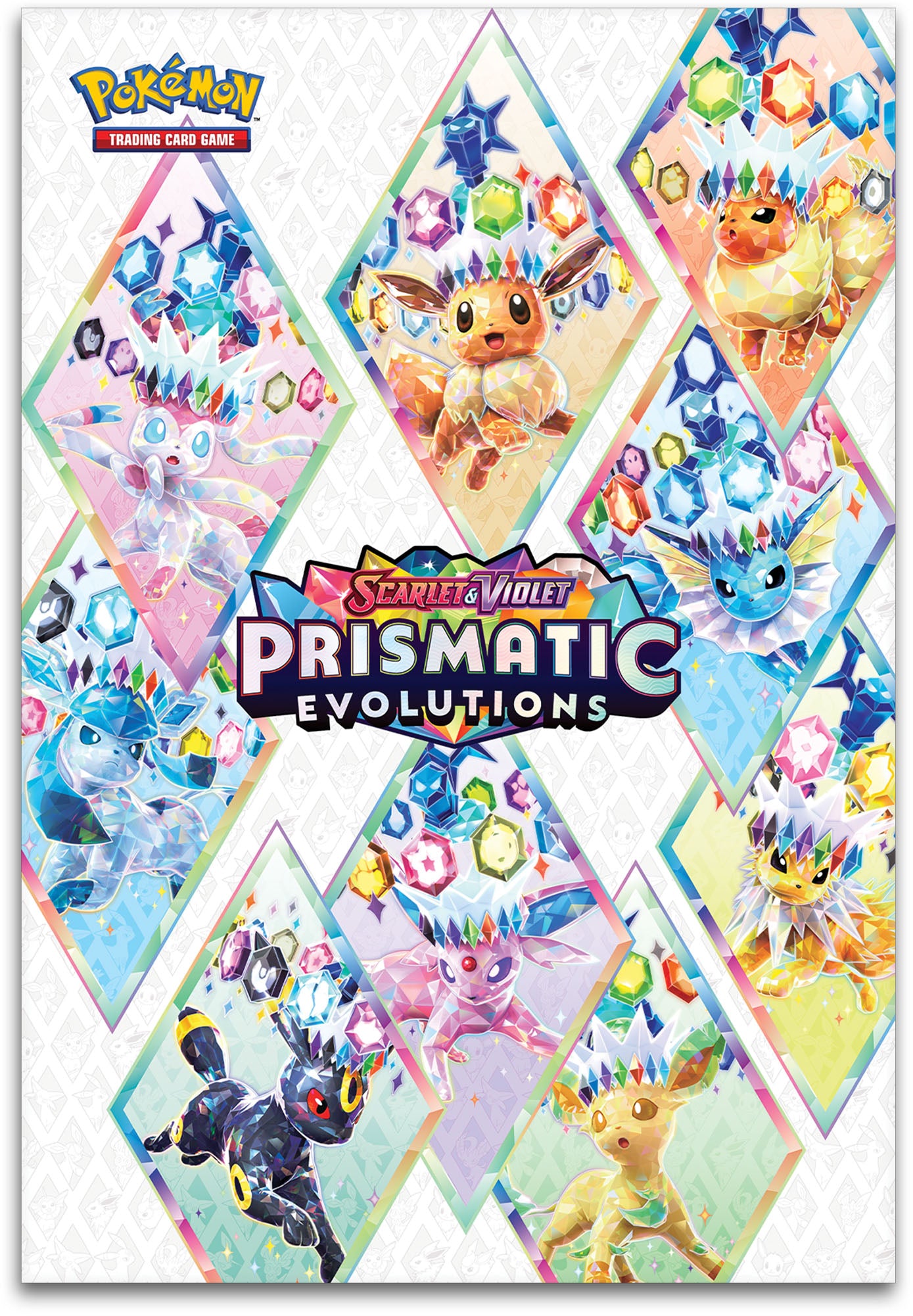 PRE-ORDER POKÉMON POSTER COLLECTION SCARLET & VIOLET: PRISMATIC EVOLUTIONS