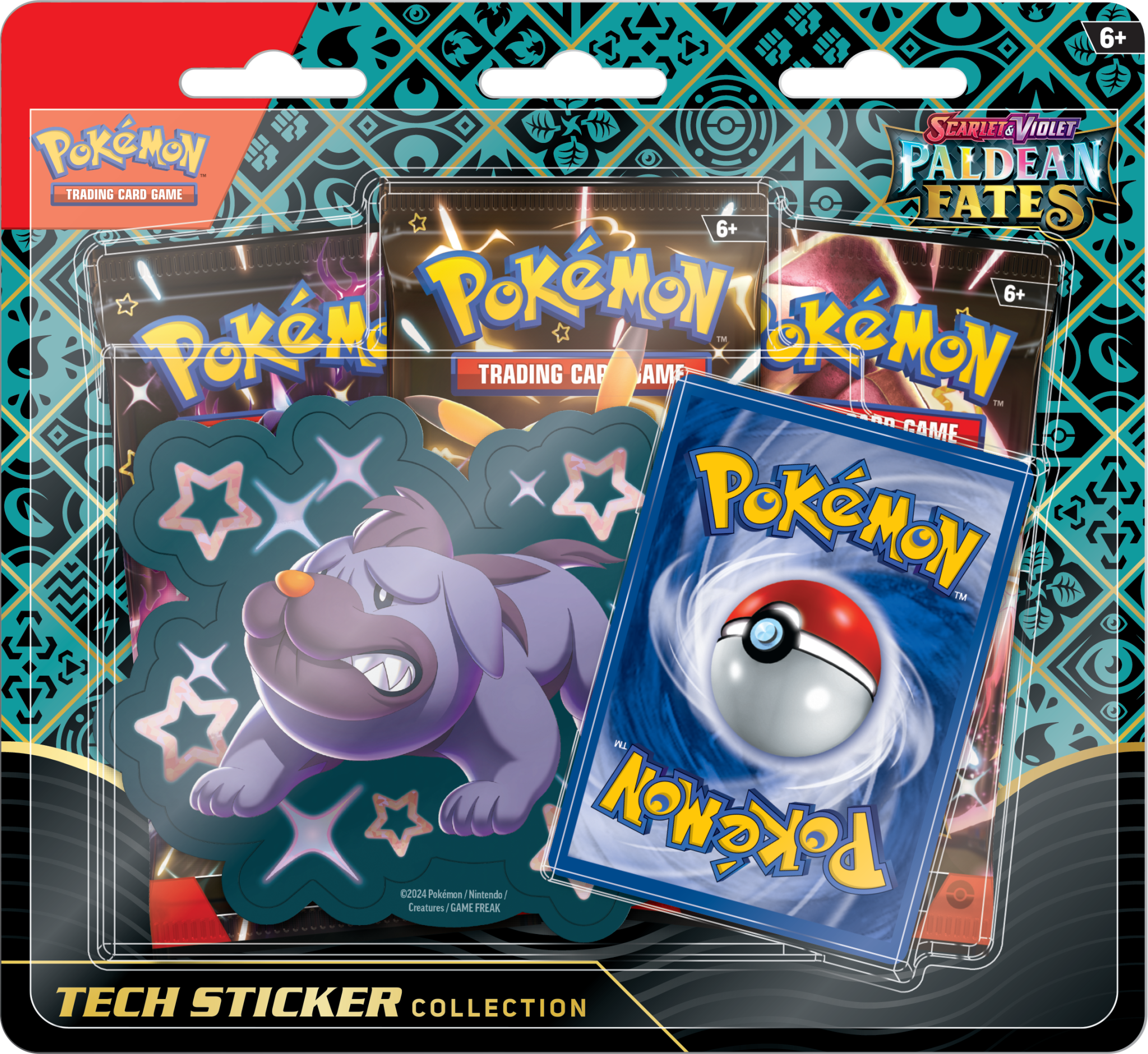 POKÉMON TECH STICKER COLLECTION SCARLET & VIOLET: PALDEAN FATES