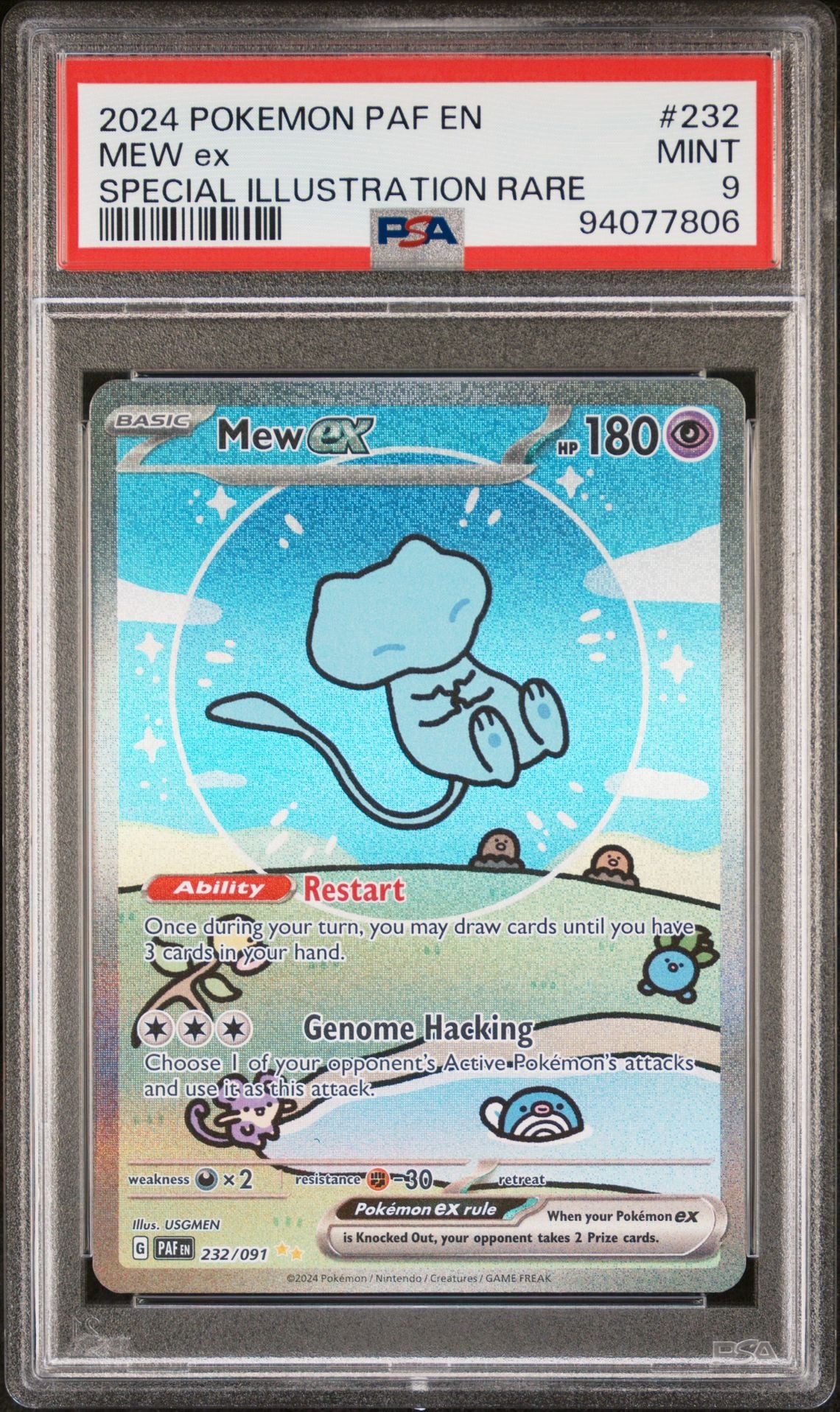 2024 MEW EX #232  - PSA 9