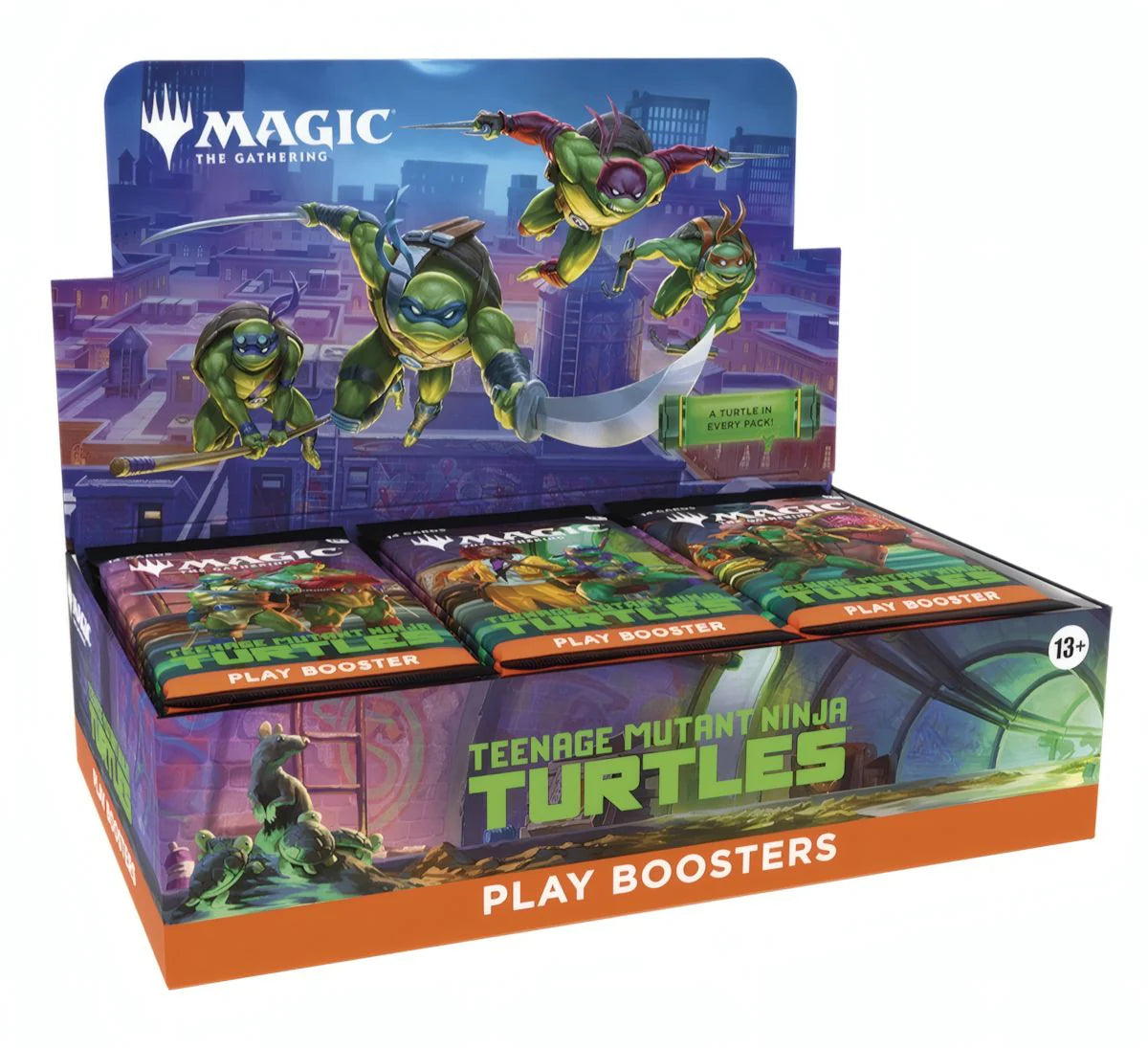 MAGIC: THE GATHERING - PRÉSENTOIR DE BOOSTERS DE JEU : TORTUES NINJA MUTANTES ADOLESCENTES