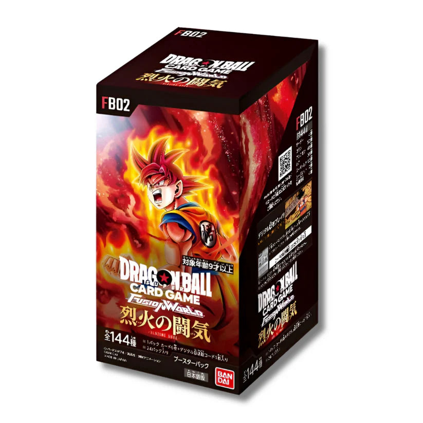 DRAGON BALL SUPER FUSION WORLD FB02 DISPLAY -JP-