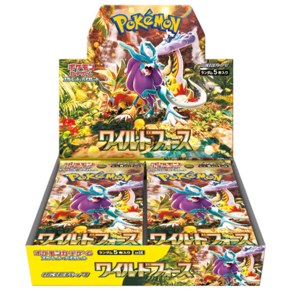 POKÉMON DISPLAY SCARLET&VIOLET: WILD FORCE