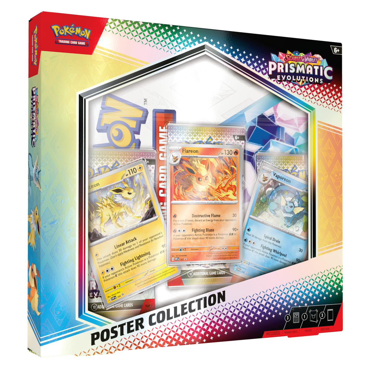 PRE-ORDER POKÉMON POSTER COLLECTION SCARLET & VIOLET: PRISMATIC EVOLUTIONS