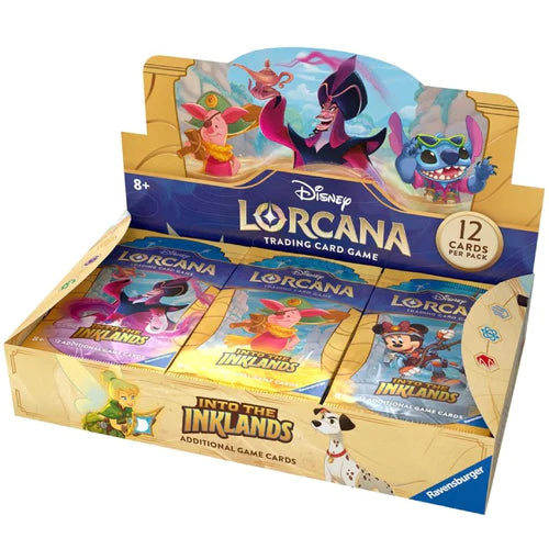 DISNEY LORCANA TCG DISPLAY: INTO THE INKLANDS