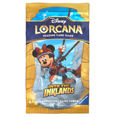 DISNEY LORCANA TCG DISPLAY: INTO THE INKLANDS