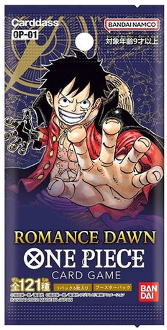 ONE PIECE OP01 DISPLAY: ROMANCE DAWN -JP-