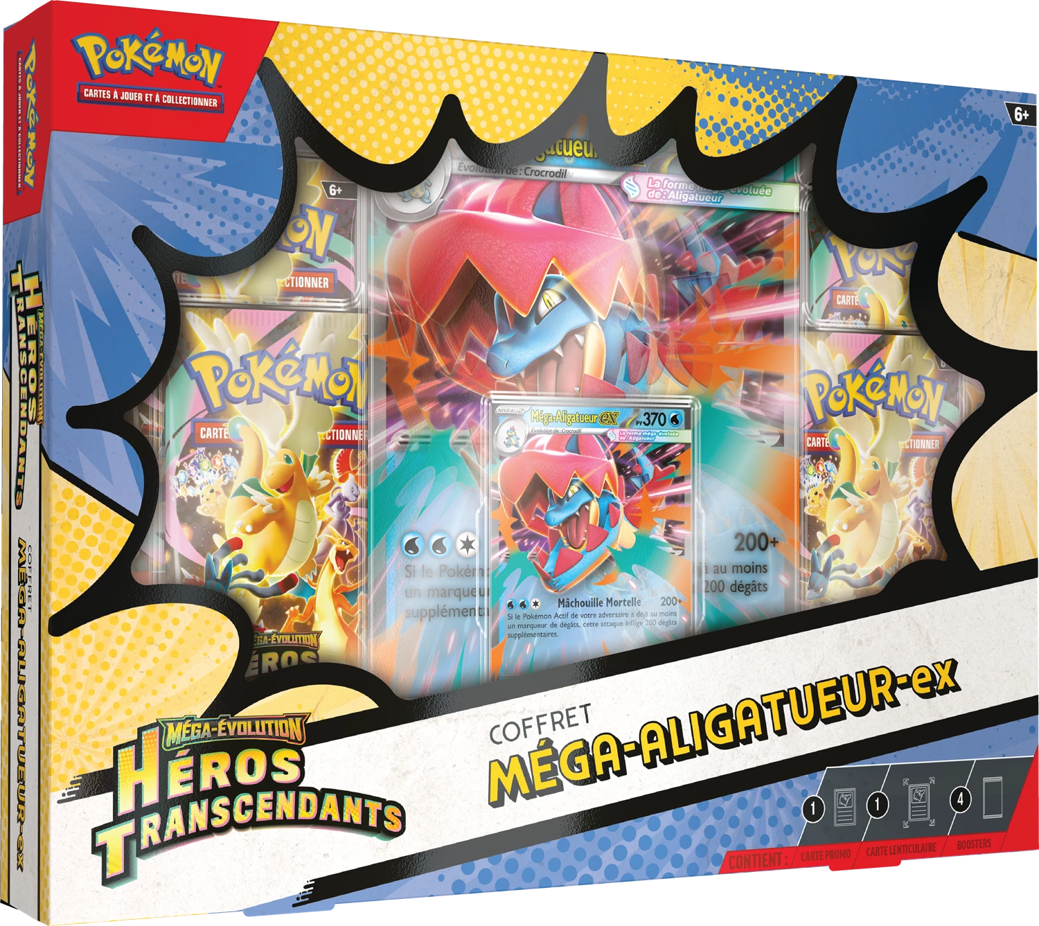 PRE-ORDER POKÉMON MÉGA-ÉVOLUTION HÉROS: TRANSCENDANTS EX BOX -FR-