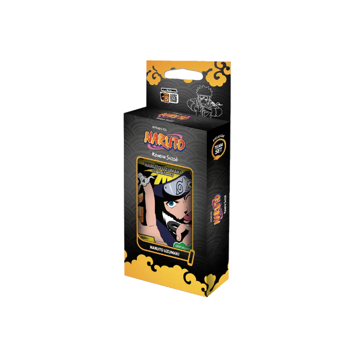 NARUTO MYTHOS TCG KONOHA SHIDO TEAM SET