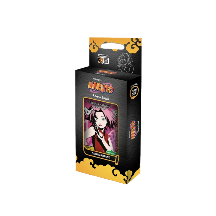 NARUTO MYTHOS TCG KONOHA SHIDO TEAM SET