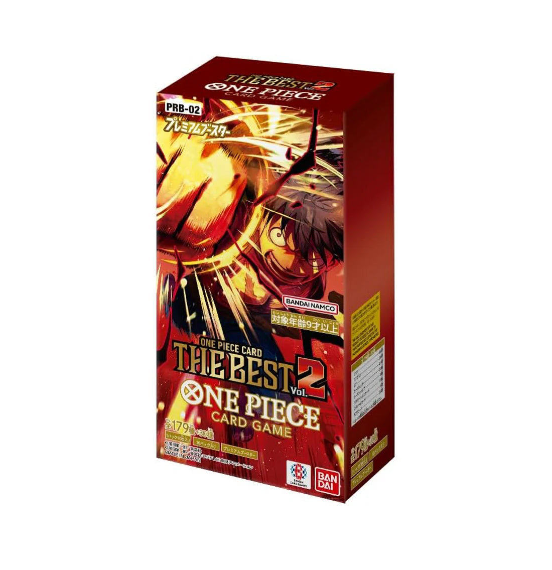 ONE PIECE PRB-02 DISPLAY: THE BEST 2 -JP-
