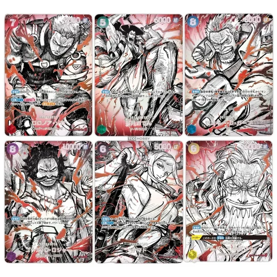 PRE-ORDER: ONE PIECE OP17 DISPLAY: THE WORLD STRONGEST WARRIORS -JP-