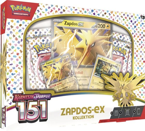 POKÉMON ZAPDOS-EX COLLECTION BOX