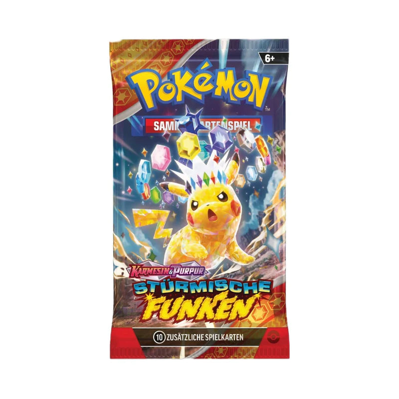 POKÉMON BOOSTER: KARMESIN&PURPUR STÜRMISCHE FUNKEN -DE-
