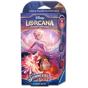 PRE-ORDER DISNEY LORCANA TCG STARTER DECK: SHIMMERING SKIES