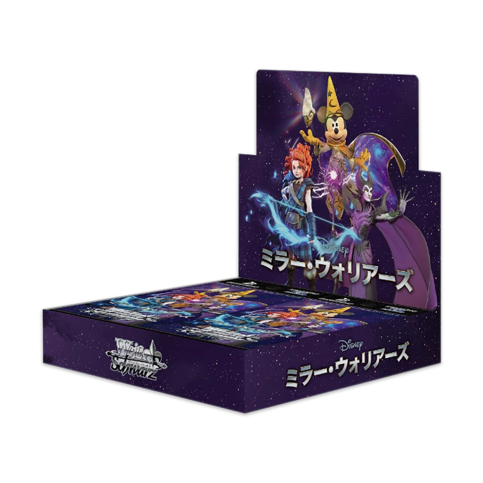 WEISS & SCHWARZ DISNEY MIRROR WARRIORS DISPLAY -JP-