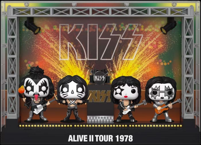 POP - MUSIC - KISS 4ER PACK ALIVE II 1978 TOUR