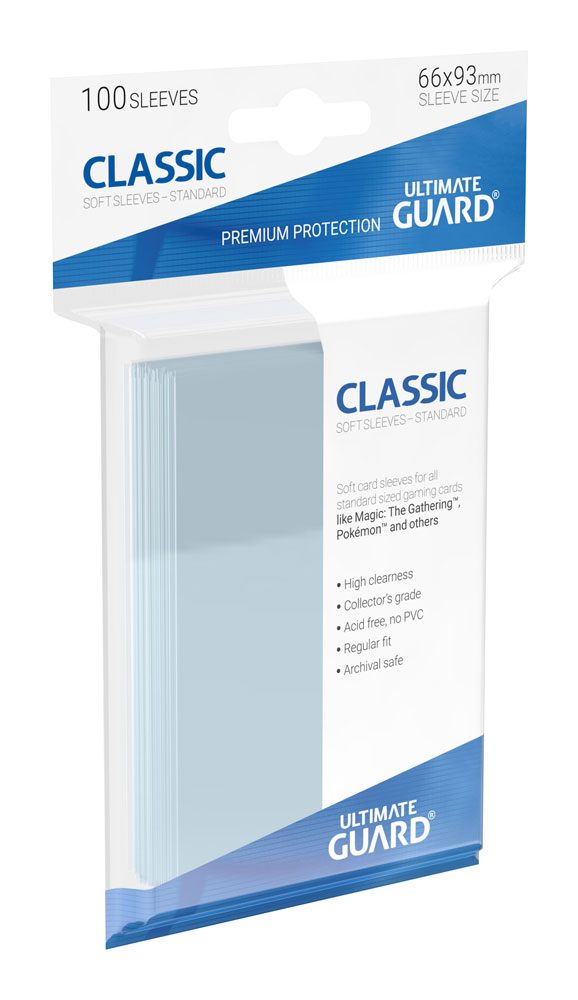 UG CLASSIC SOFT SLEEVES CLEAR (100 STK.)