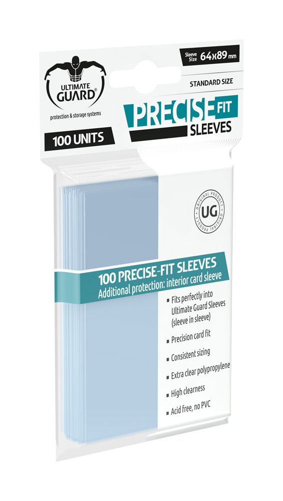 UG PRECISE-FIT SLEEVES CLEAR (100 STK.)