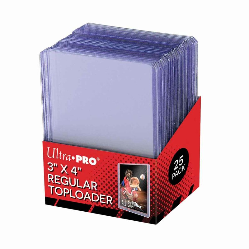 UP TOPLOADER 3 X 4" (25 CT.)