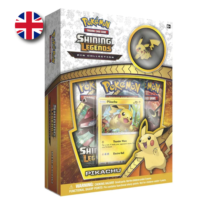 POKÉMON SHINING LEGENDS PIN COLLECTION (PIKACHU) - EN