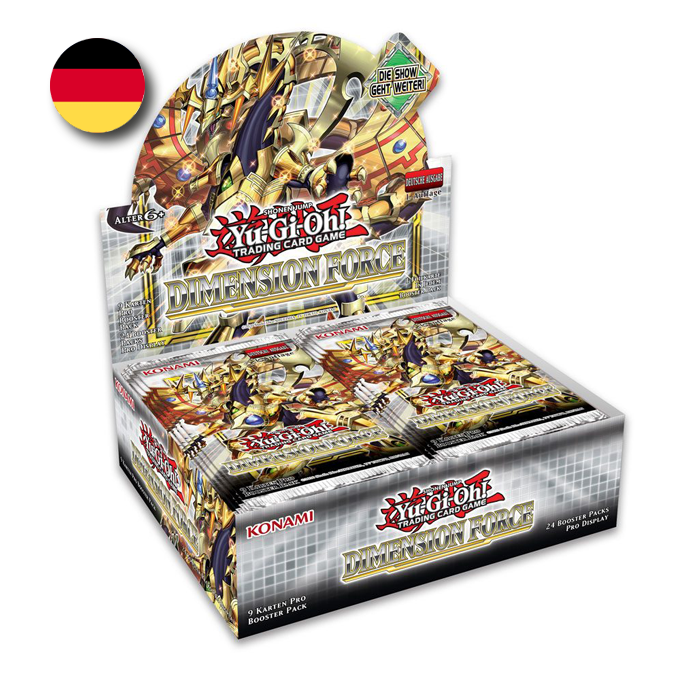 YU-GI-OH! DISPLAY DIMENSION FORCE - DE