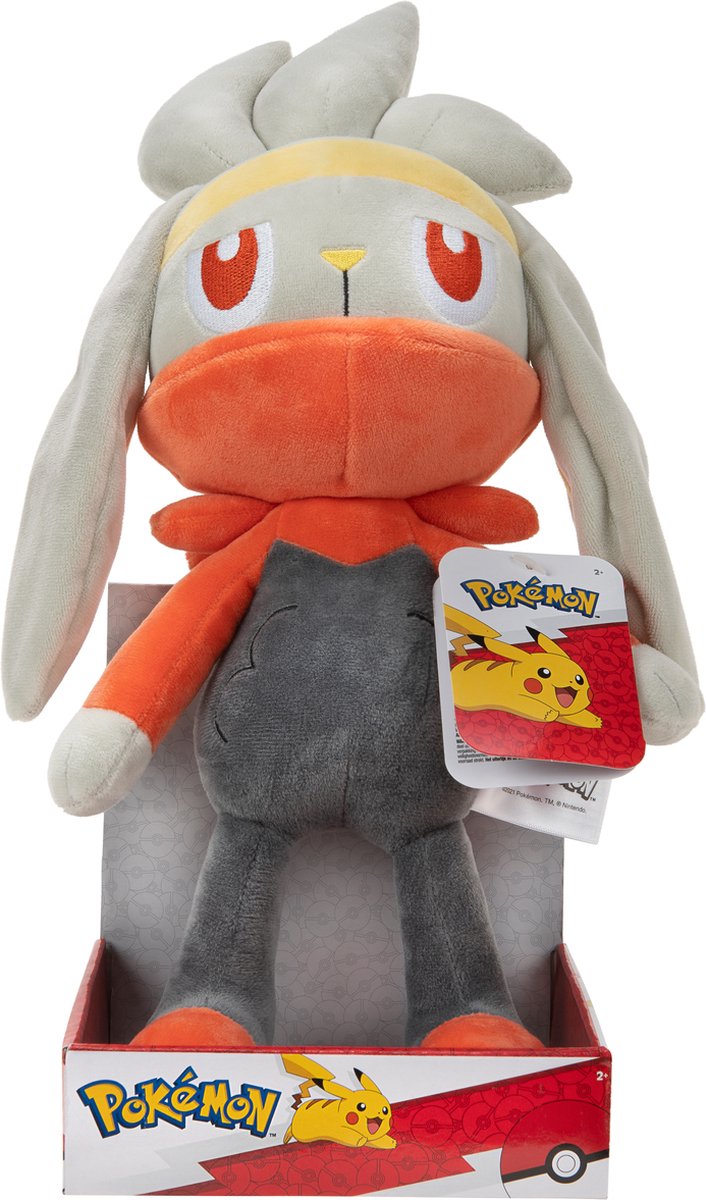 POKÉMON PLÜSCH - RABOOT 30 CM