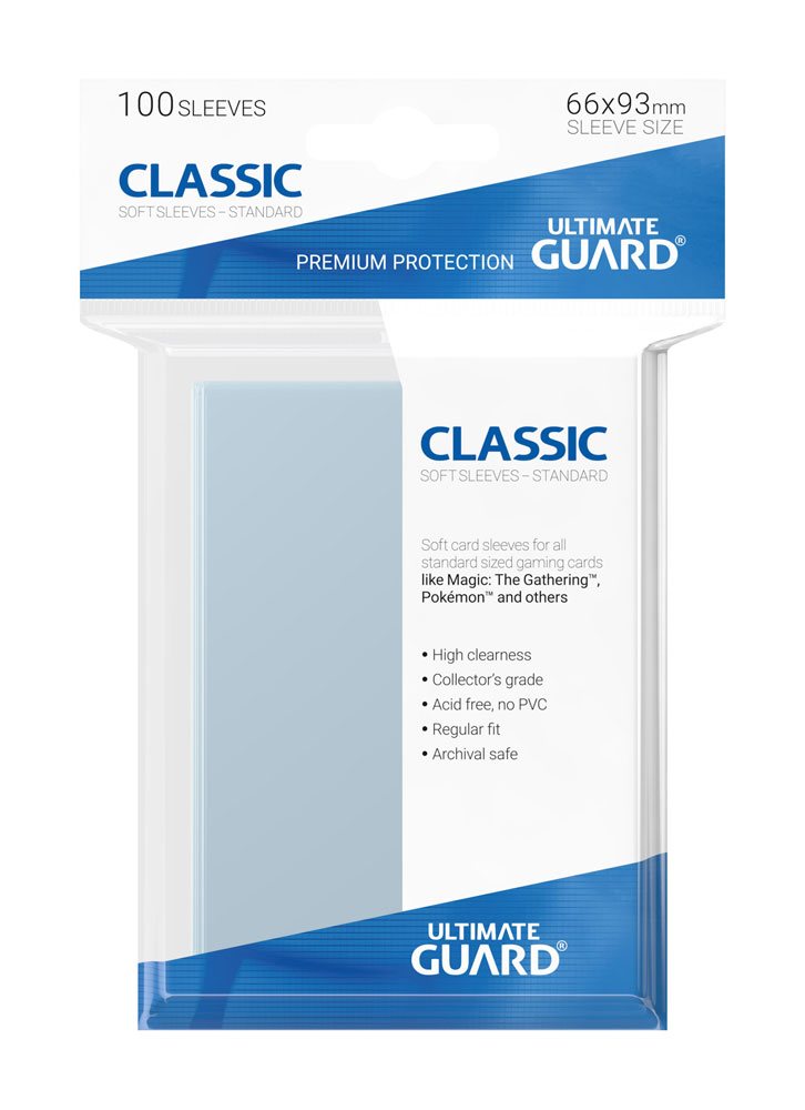 UG CLASSIC SOFT SLEEVES CLEAR (100 STK.)